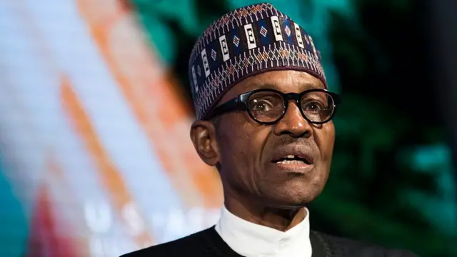 Nigeria president Muhammadu Buhari
