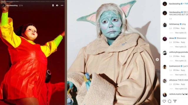 Halloween: Squid Game costumes & odas wey celebrities use take mark sid year Halloween