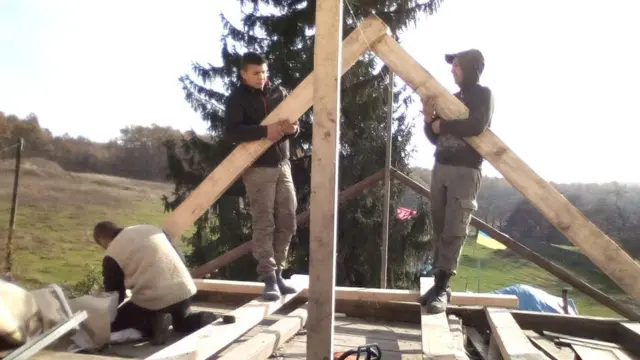 Центр для учасників АТО споруджується й ремонтується їхніми ж руками