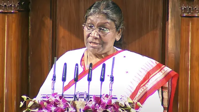राष्ट्रपति द्रौपदी मुर्मू