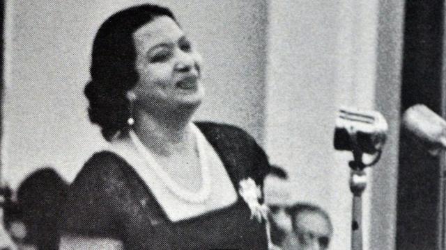 A cantor egípcia Umm Kulthum é uma das figuras mais icônicas da música árabe