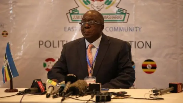 sylvestre Ntibantunganya niwe yari arongoye intumwa za EAC