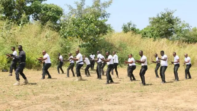 SWAT officers for training for Nasarawa state