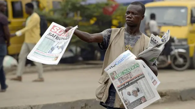 Newspaper vendor
