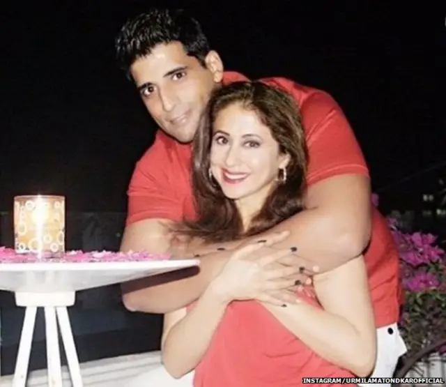 ਉਰਮਿਲਾ ਮਾਤੋਂੜਕਰ ਅਤੇ ਉਨ੍ਹਾਂ ਦੇ ਪਤੀ