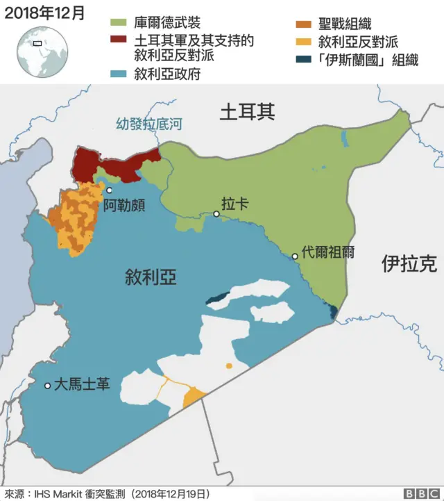 叙利亚地图