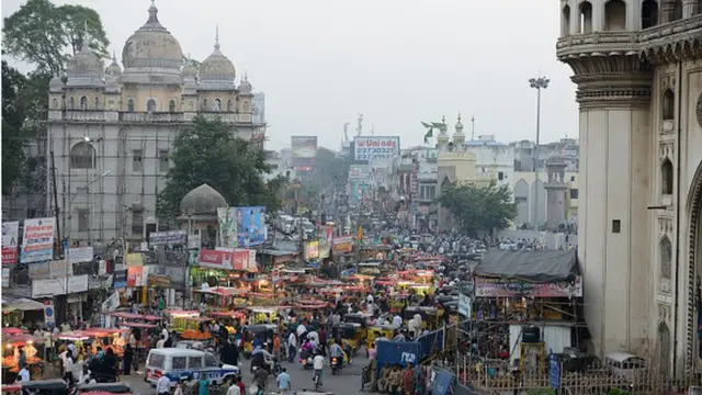 హైదరాబాద్‌లోని చార్మినార్ ప్రాంతం