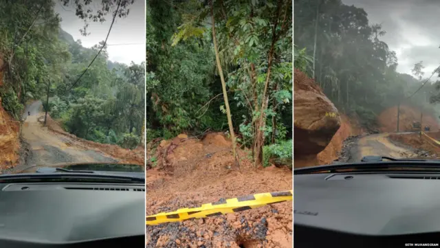 Sinharaja road development project