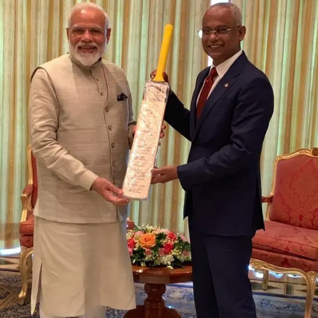 मालदीव में मोदी