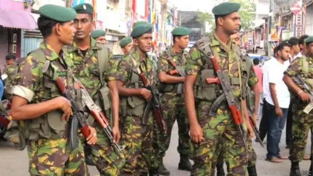 යුද හමුදාව සීරුවෙන්