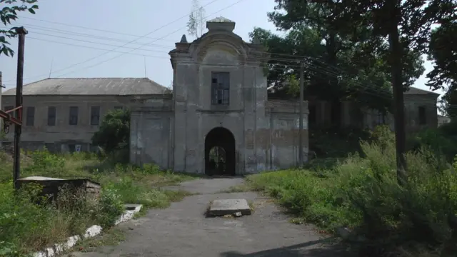 Олицький замок. Вигляд з північно-західної сторони