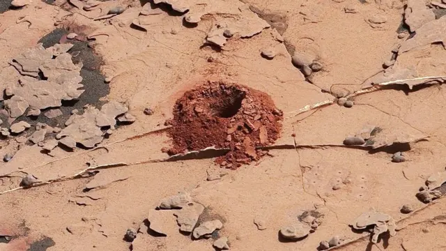 मंगल ग्रह की तस्वीर