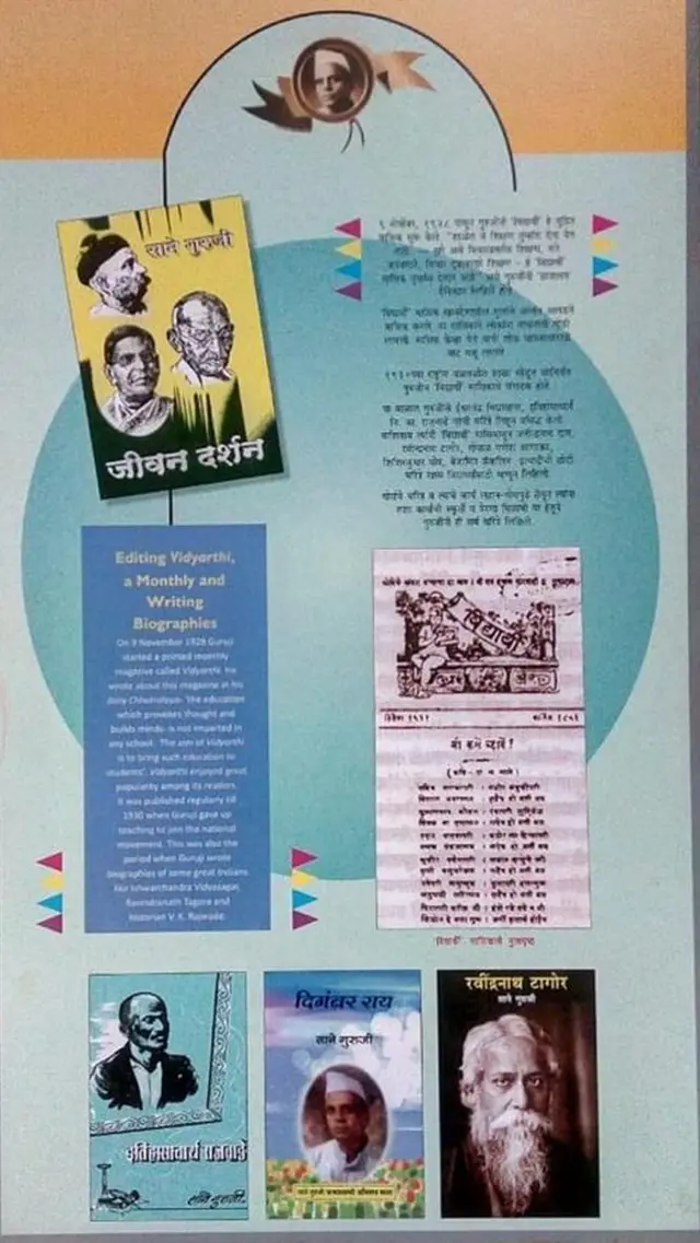 विद्यार्थी मासिकाचे संपादन आणि चरित्रलेखन