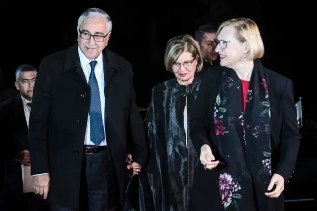 Kuzey Kıbrıs Cumhurbaşkanı Mustafa Akıncı