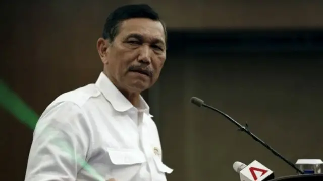 Koordinator pelaksanaan PPKM darurat kawasan Jawa dan Bali, Luhut Binsar Pandjaitan.