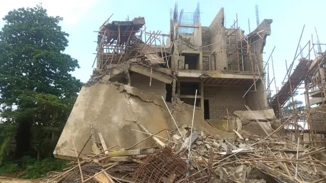Building wey collapse