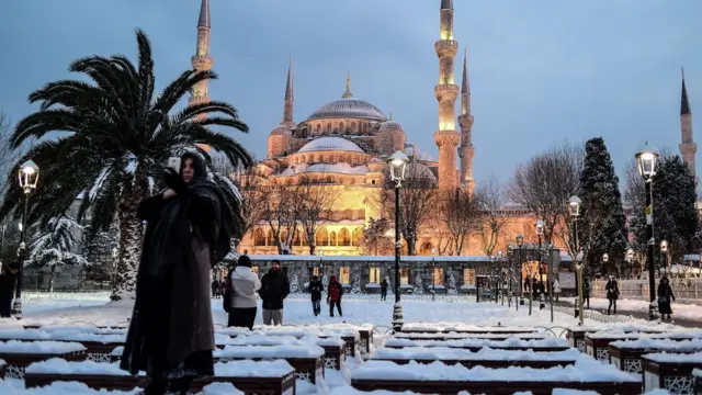 İstanbulun Sultan Ahmet məsçidi