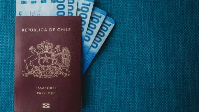 pasaporte chile y dinero