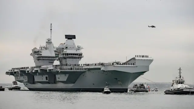 Авианосец "Куин Элизабет"