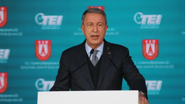 Milli Savunma Bakanı Akar: Azerbaycan, Karabağ'ı Ermenistan işgalinden yerli ve milli silah sistemlerimizin katkısıyla kurtardı