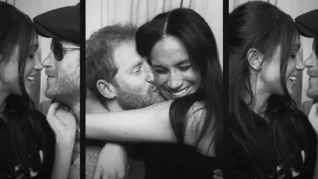 Una de las fotos de la pareja difundidas por Netflix