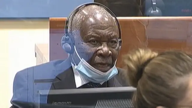 Kabuga imbere y'urukiko i La Haye