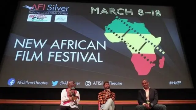 እንድርያስ ምስ መራሕቲ መድረኽ ፌስቲቫል ፊልምታት ኒው ኣፍሪቃ