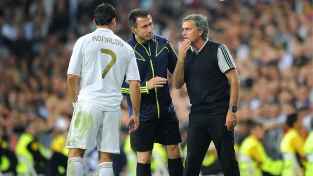 Jose Mourinho wen im dey Real Madrid