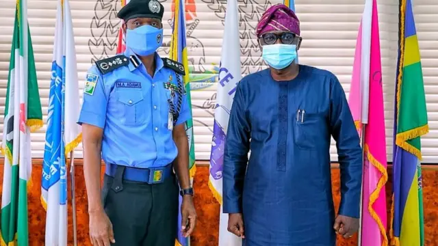 Ọga agba ọlọpaa ati Gomina Eko