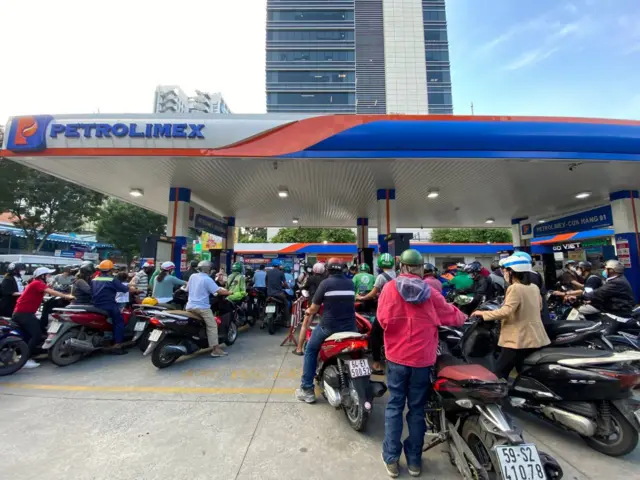 Cây xăng ở Trần Cao Vân, Quận 1, TP HCM