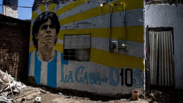 منزل دييغو مارادونا في فيلا بوريتو في بوينس أيريس