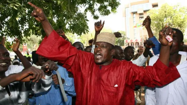 tchad, démonstration, opposition