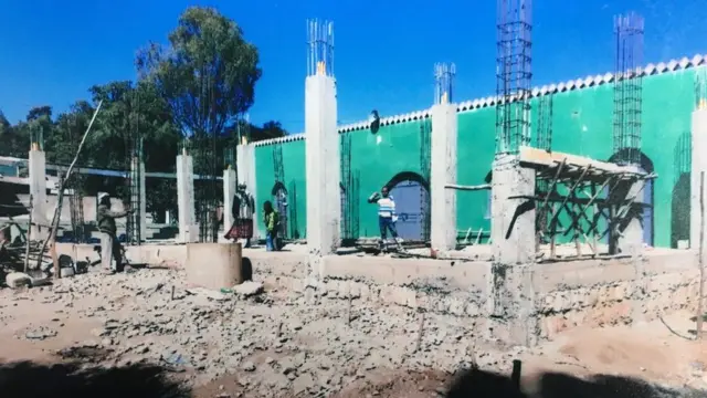 በምሥራቅ ሐረርጌ ላንጌ፣ አባ አክሊለ ማርያም እያስገነቡት ያለው መስጂድ