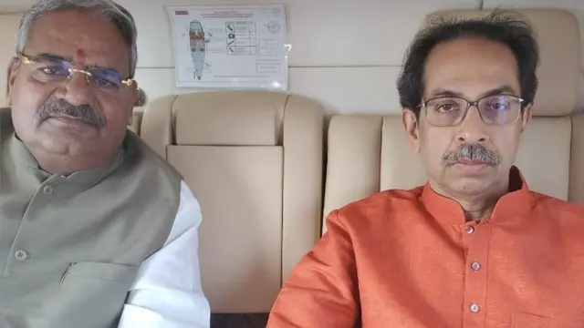 शिवाजीराव आढळराव पाटील आणि उद्धव ठाकरे