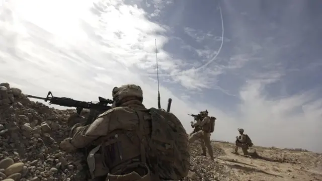 अफ़ग़ानिस्तान में अमरीकी सैनिक