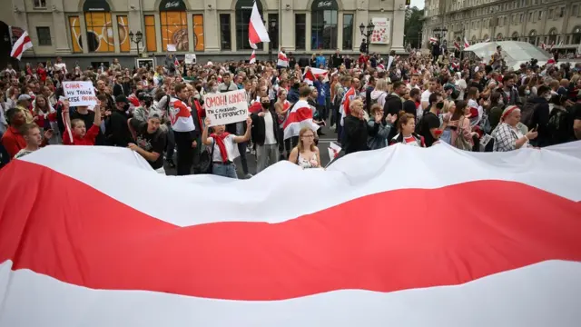 Акция протеста в Минске