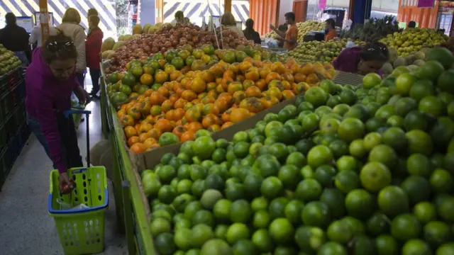 Puesto de frutas