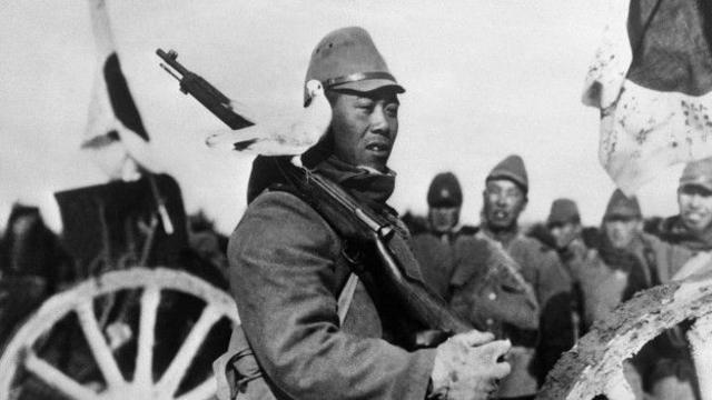 Soldado japonês durante a Segunda Guerra