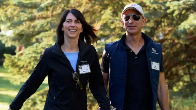 Jeff y MacKenzie Bezos