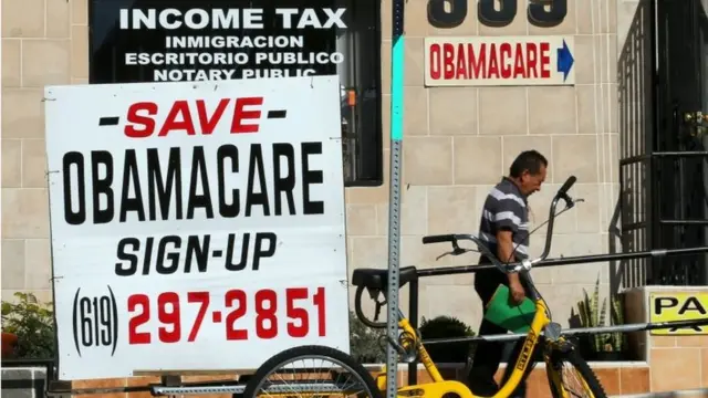 ओबामाकेयर के समर्थन में पोस्टर