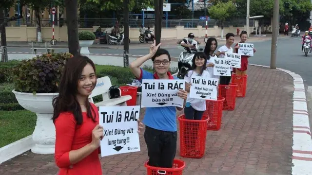 Các bạn trẻ tham gia phong trào của Mast hồi 2015