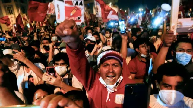 Apoyo al candidato Pedro Castillo