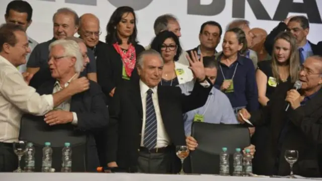 Temer na convenção do PMDBjogos de casino para ganhar dinheiromarço que o reconduziu à presidência do partido; presidente interino administra há 15 anos os diversos interesses regionais do maior partido do Brasil