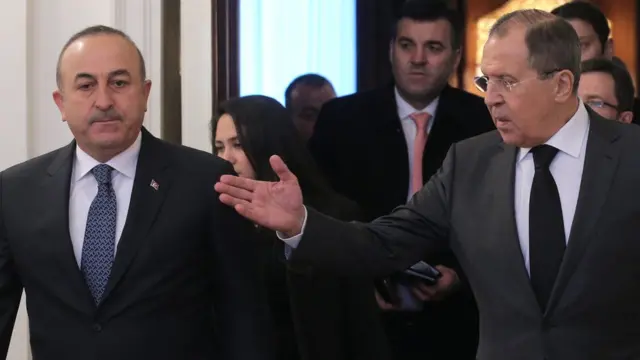 Çavuşoğlu ve Lavrov geçen hafta Moskova'da bir araya gelmişlerdi
