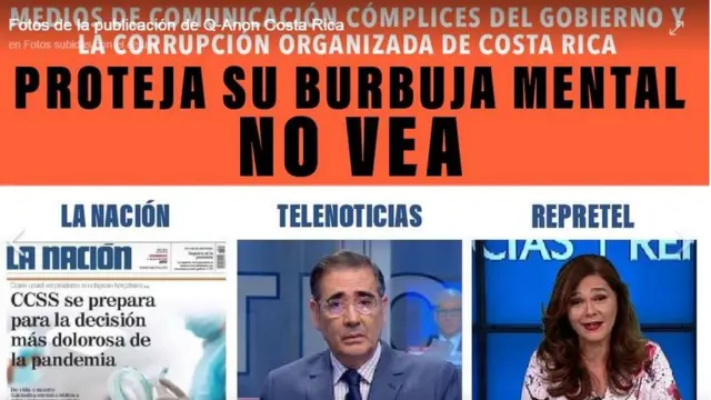 Foto de QAnon Costa Rica