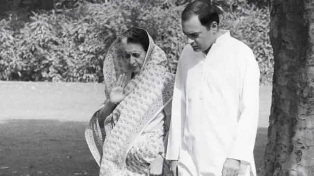 राजीव गांधी इंदिरा गांधी