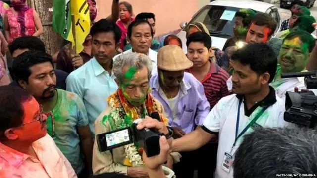 एन सी देबबर्मा