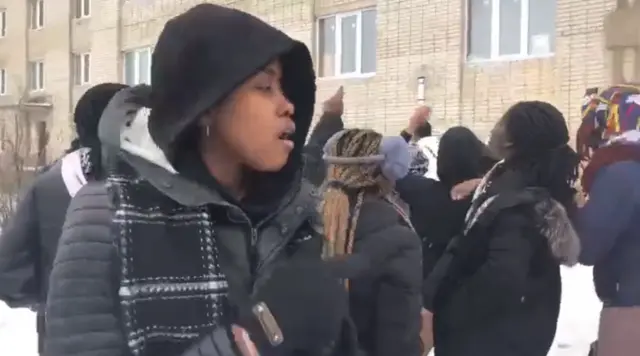 Some Nigerian students wey still dey for Ukraine