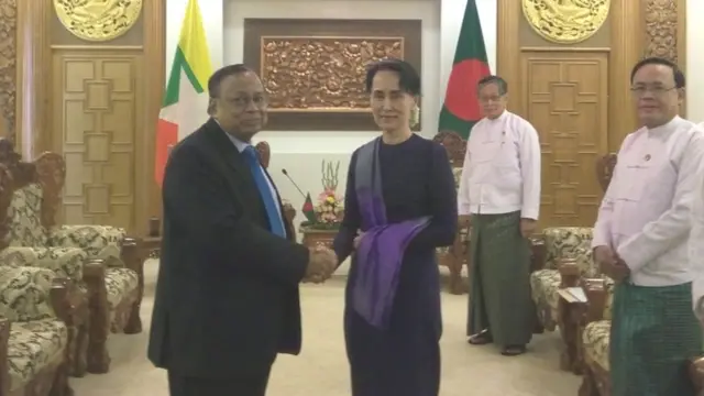 Aung San Suu Kyi dan Mahmood Ali
