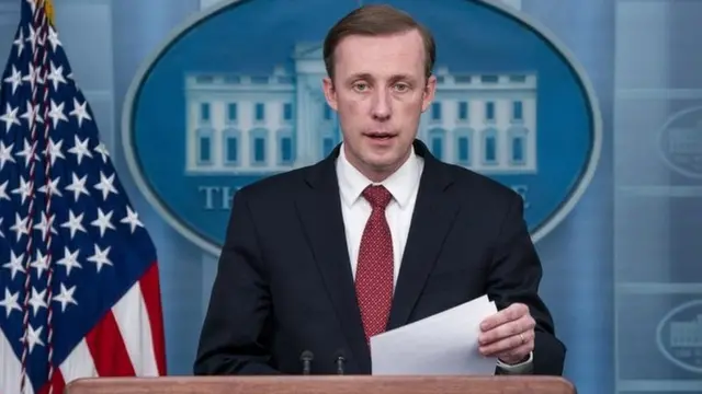 Russia is in a position to "mount a major military action" says US National Security Adviser Jake Sullivan